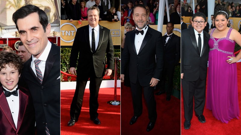 Illustration for article titled Classic Glamour and Fugly Failures at the SAG Awards
